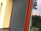 moskitiera Plisse progowa montaz na oknie